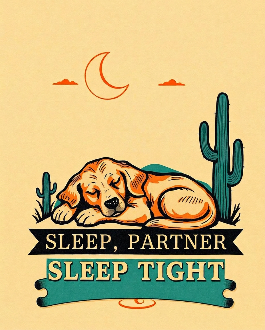Sleep tight, partner